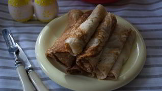 Блины из бутылки