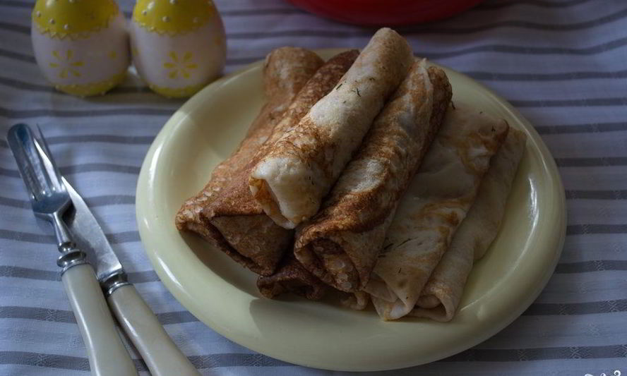 Рецепт блинов из бутылки