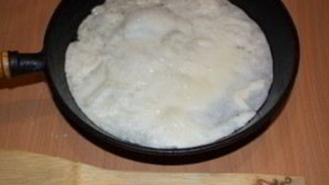 блины из бутылки