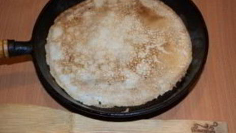 блины из бутылки