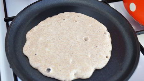 блины из отрубей