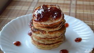 Блины из овсяных хлопьев