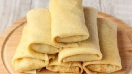 блины конвертом