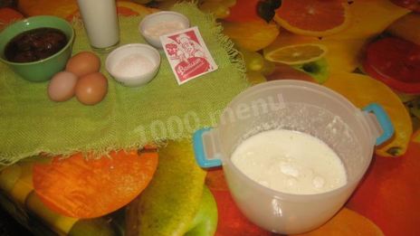 блины на газировке