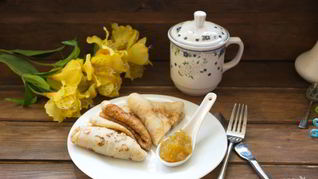 Блины на кислом молоке