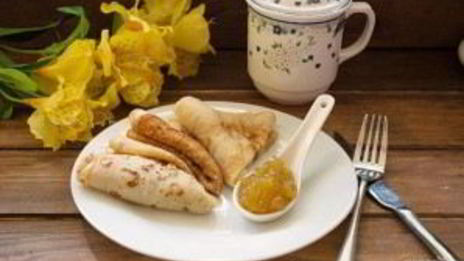 блины на кислом молоке