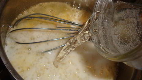 блины на минералке