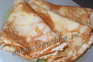 Блины на молоке и кефире