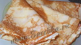 Блины на молоке и кефире