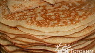 Блины на сыворотке