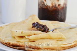 Блины на воде без яиц