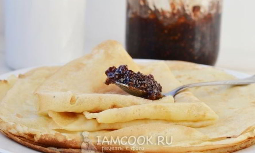 Рецепт блинов на воде без яиц