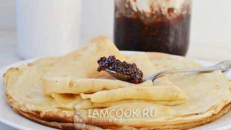 блины на воде без яиц