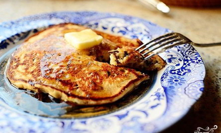 Рецепт блинов с черным рисом