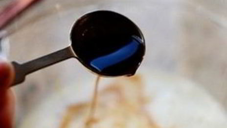 блины с черным рисом