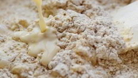 блины с черным рисом