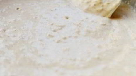 блины с черным рисом