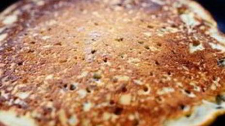 блины с черным рисом