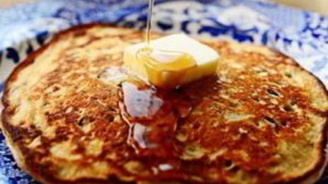 блины с черным рисом