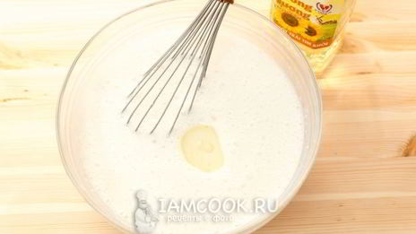 блины с дырочками на молоке