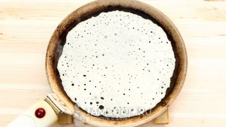 блины с дырочками на молоке