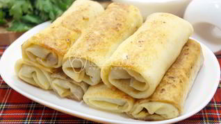 Блины с фаршем