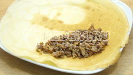 блины с фаршем