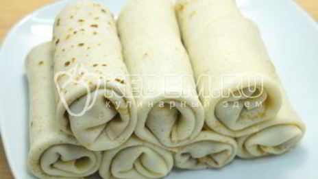 блины с фаршем