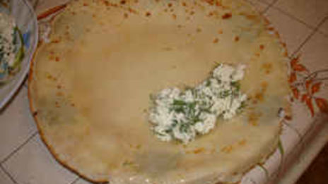 блины с начинкой