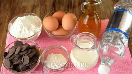 блины с шоколадом