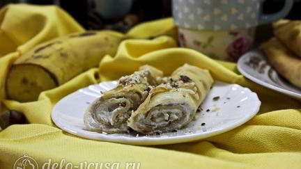 Блины с творогом