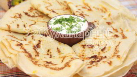 блины сырные