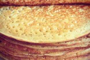 Блины заварные на кефире