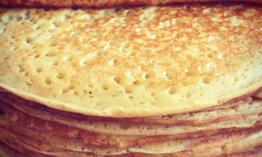 Рецепт блинов заварных на кефире