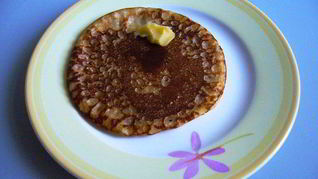 Быстрые блинчики без яиц