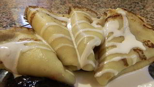 Быстрые блины на молоке