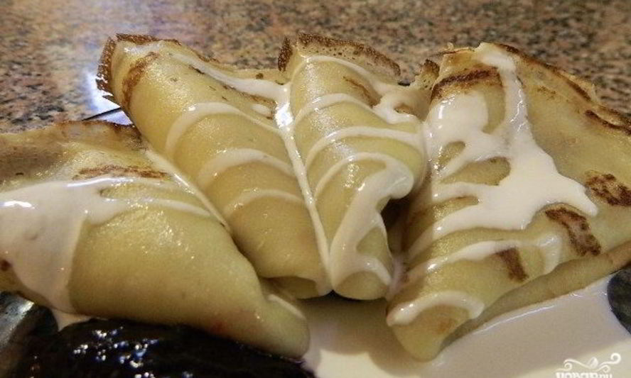 Рецепт быстрых блинов на молоке