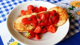 Диетические панкейки овсяные на молоке