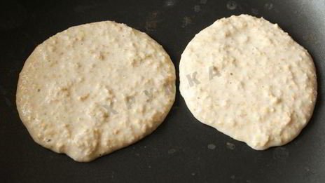 диетические панкейки овсяные на молоке