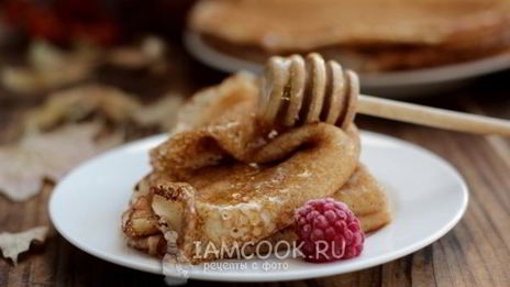 дрожжевые блины на кислом молоке