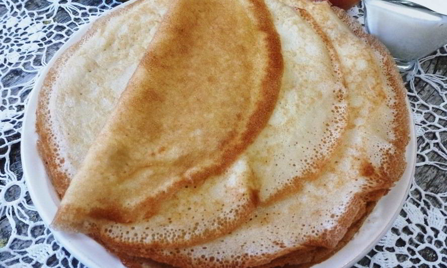 Рецепт дрожжевых блинов