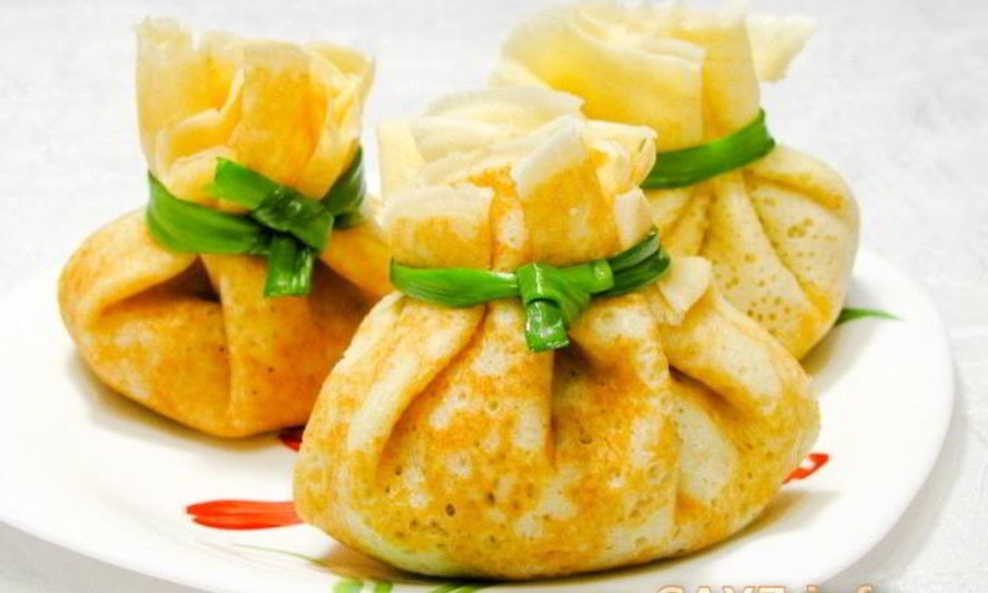 Рецепт фаршированных блинчиков мешочки