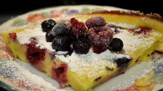 Голландский ягодный блинчик