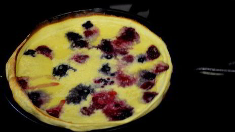 голландский ягодный блинчик