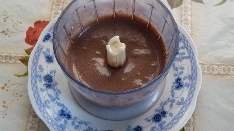 йогуртовые блины с творожно-шоколадным соусом