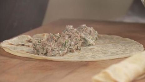 калья из гуся с блинчиками на старорусский манер