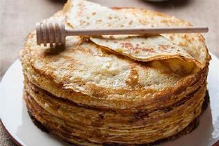 Классические тонкие блинчики к завтраку