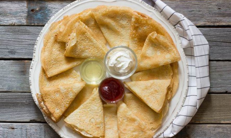 Рецепт кружевных блинчиков