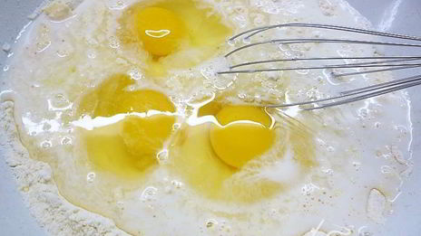 кукурузные блинчики с начинкой болоньез