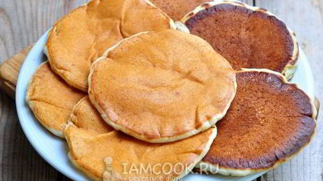 панкейки без яиц